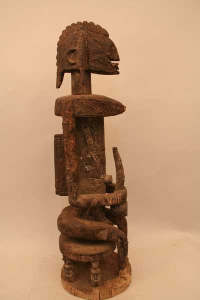 Dogon.(statue), d`afrique : Mali., statuette Dogon.(statue), masque ancien africain Dogon.(statue), art du Mali. - Art Africain, collection privées Belgique. Statue africaine de la tribu des Dogon.(statue), provenant du Mali., 1199/4456.Très belle statue Dogon,d